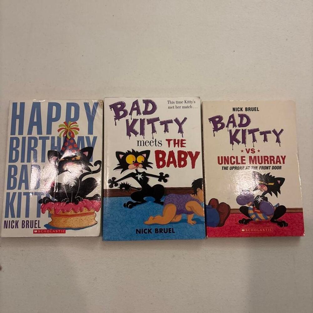 Bad kitty books 3 pack